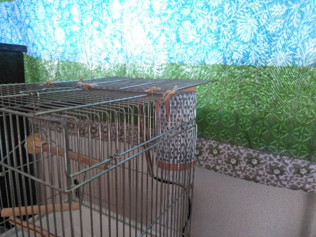 文鳥 ペットヒーター カバー 手作り 100均アイテムを基本に自作の保温 
