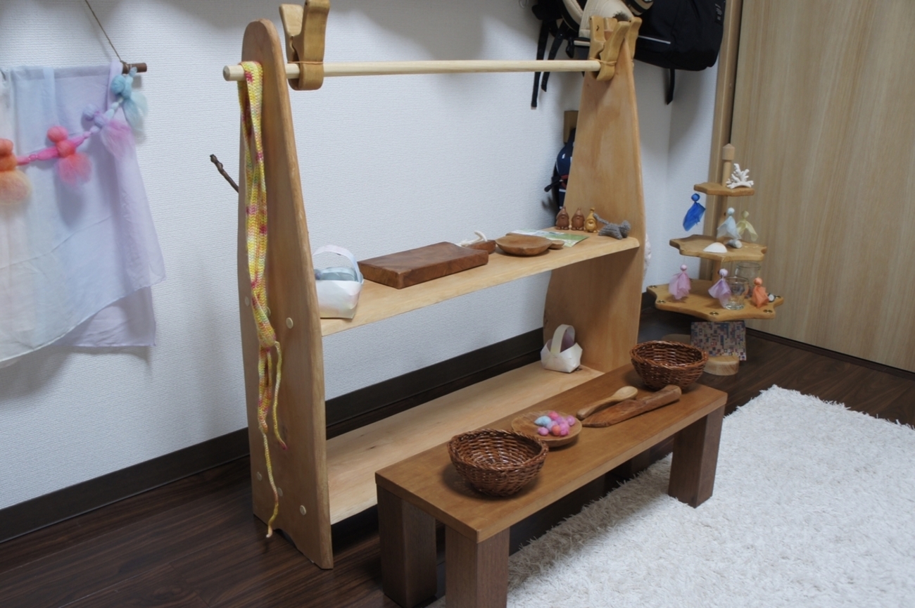 ついたて作りました - 子どもと心地よく暮らしたい