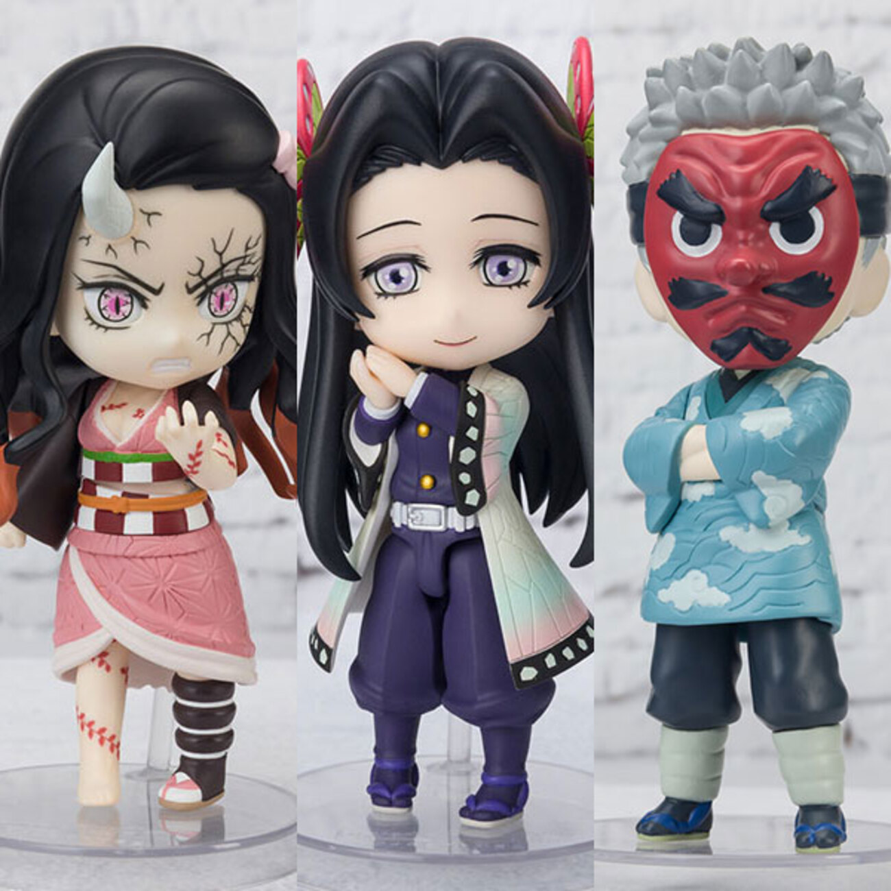 鬼滅の刃】Figuarts mini『竈門禰豆子 鬼化進行時』『胡蝶カナエ』『鱗 