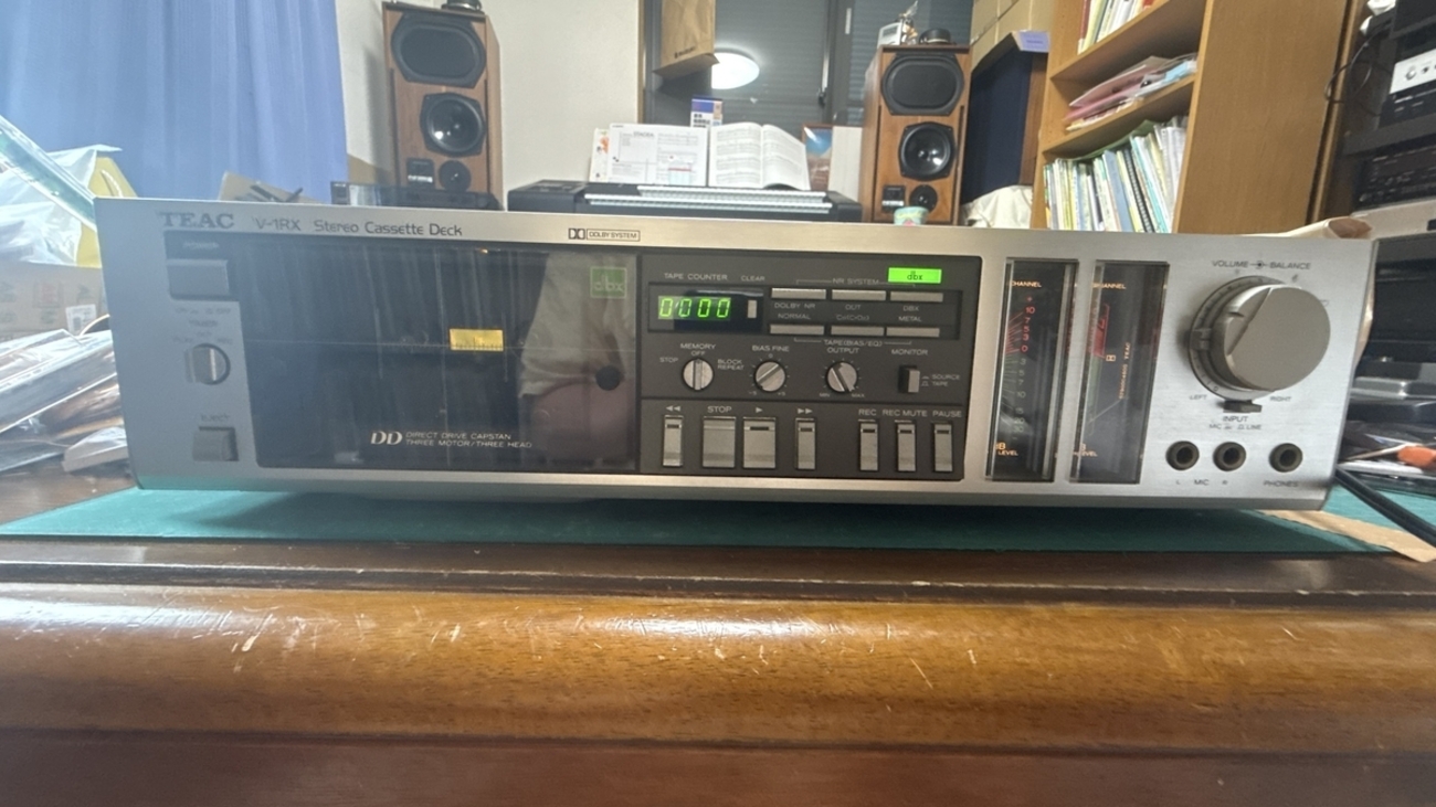 TEAC V-1RX 2台目 ① - 羽田電器産業 ステレオ事業部