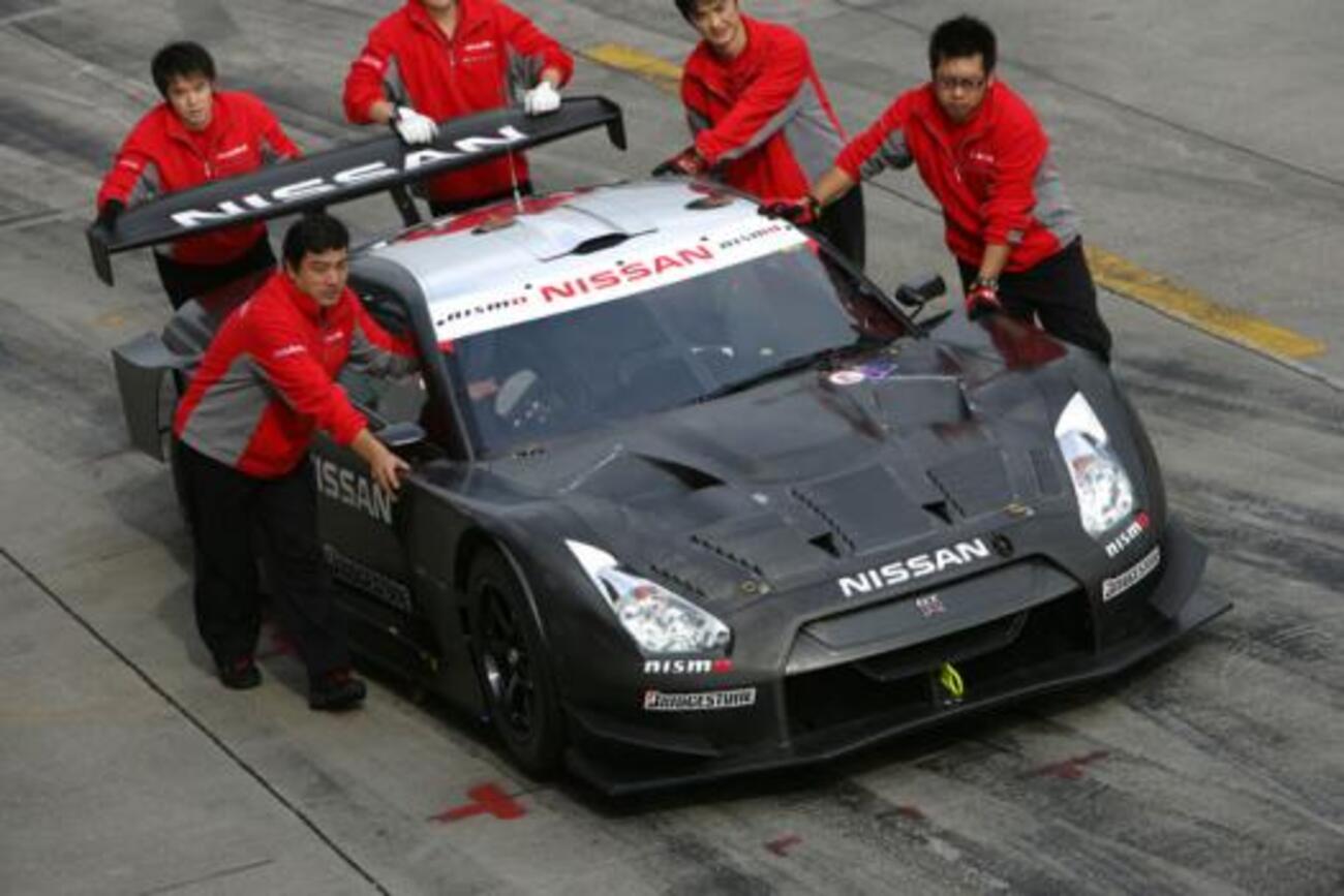 NISSAN GT-R スーパーGT500 2015年 Ebbro 1:43 Nissan GT-R GT500 #24 Super GT Series Okayama