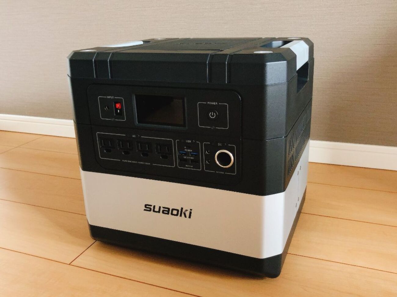 suaoki G1000 レビュー】停電時の電源確保に超大容量ポータブル電源 