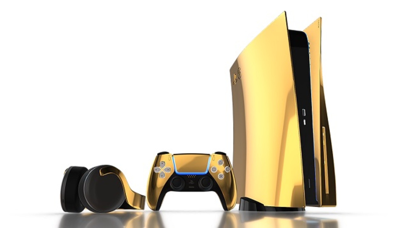純金「PS5」が予約開始！お値段なんと○○○万円！？ - New