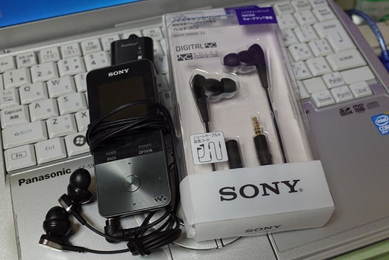 ノイズキャンセリングイヤホン MDR-NWNC33購入 - VFRでツーリング！た