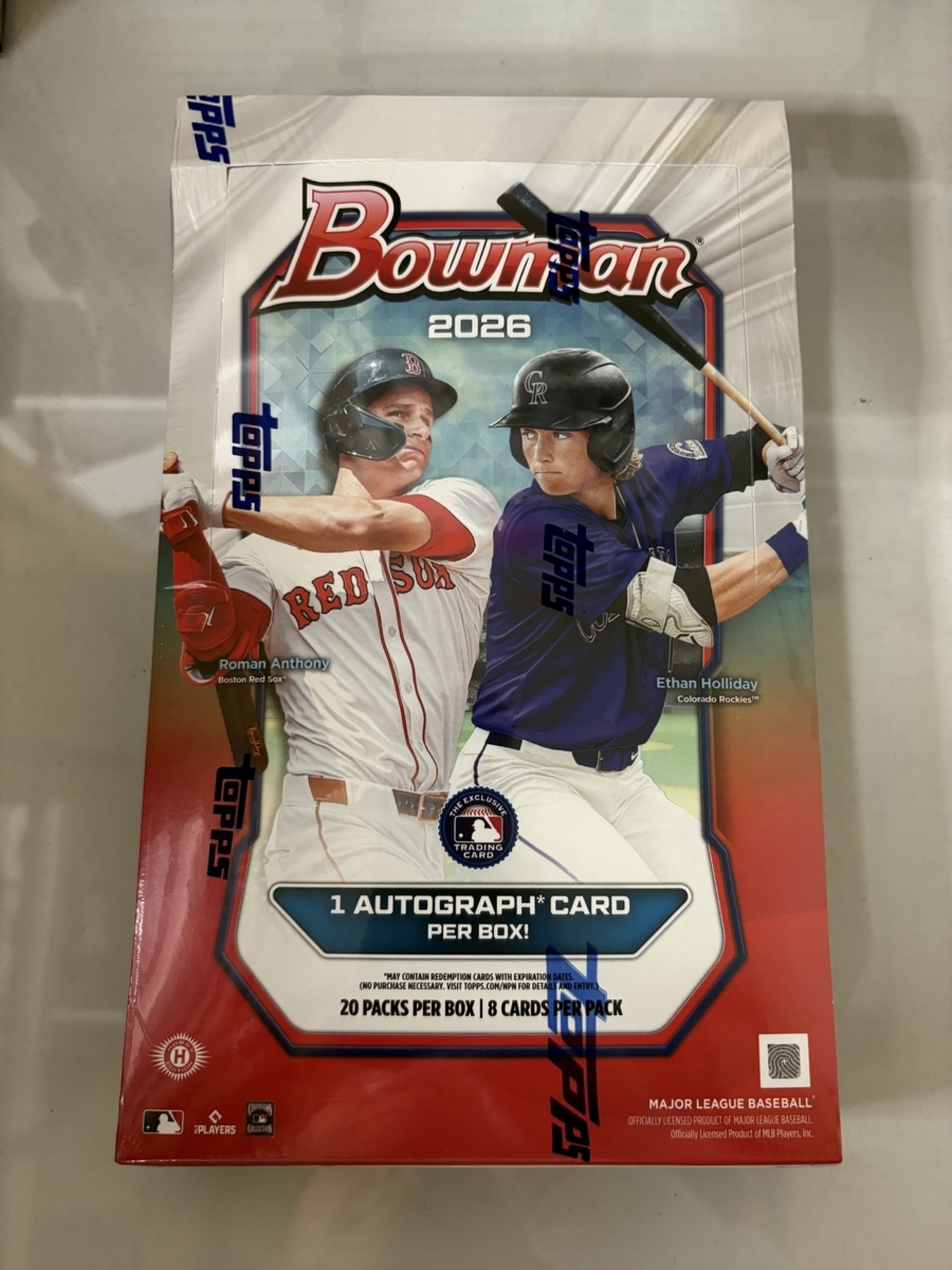 2026 Bowman Baseball Hobby Box 開封。 - 野球カードと私と。