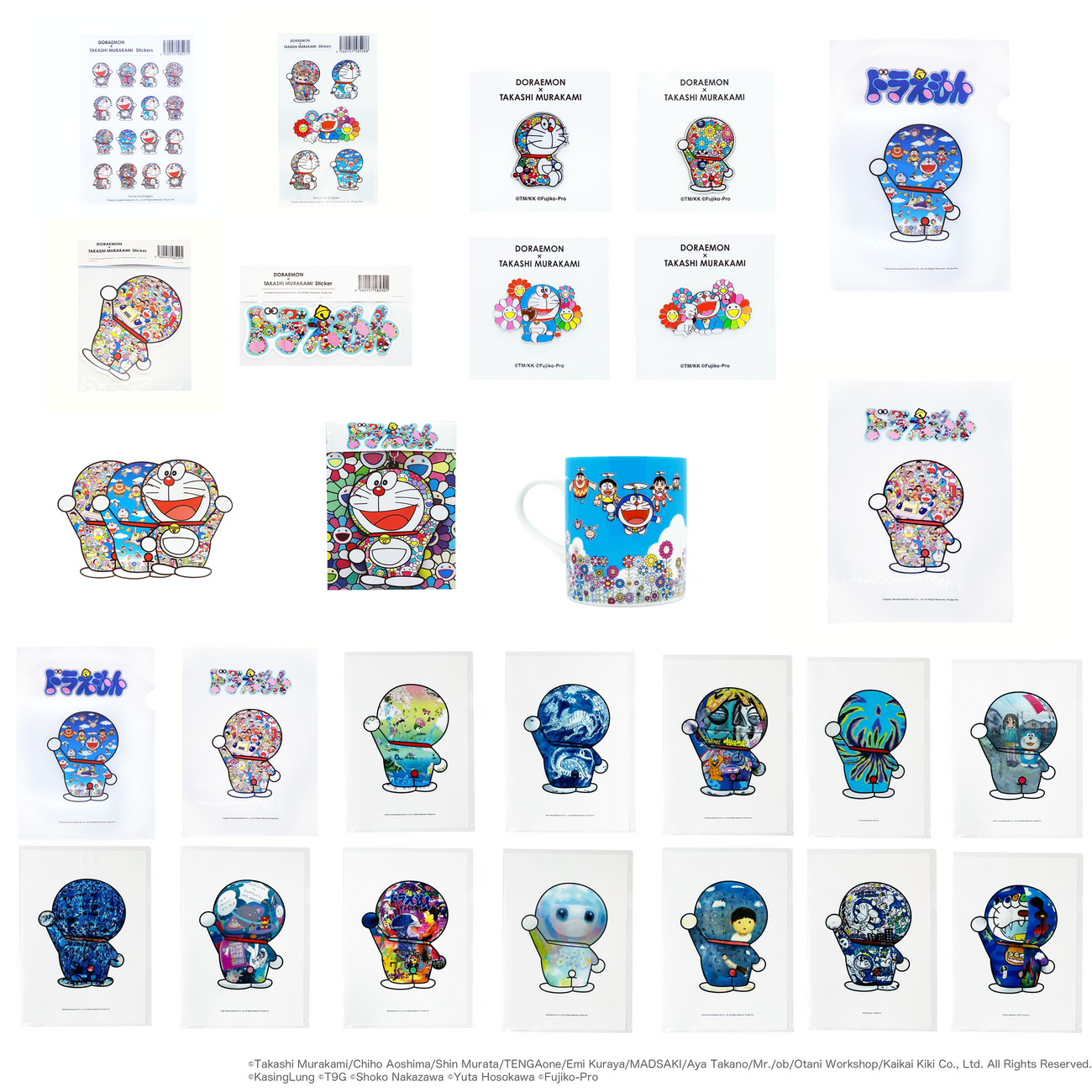 9月14日(水)よりWEBショップにて、 ドラえもん×村上隆グッズを販売第二 