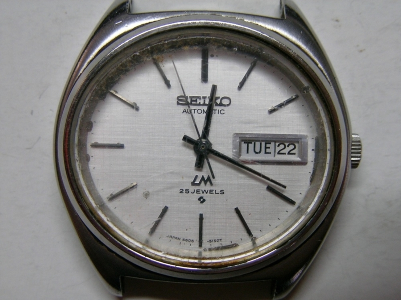 SEIKO LORD MATIC 25J 5606-5050 - tohokuhonsenの日記