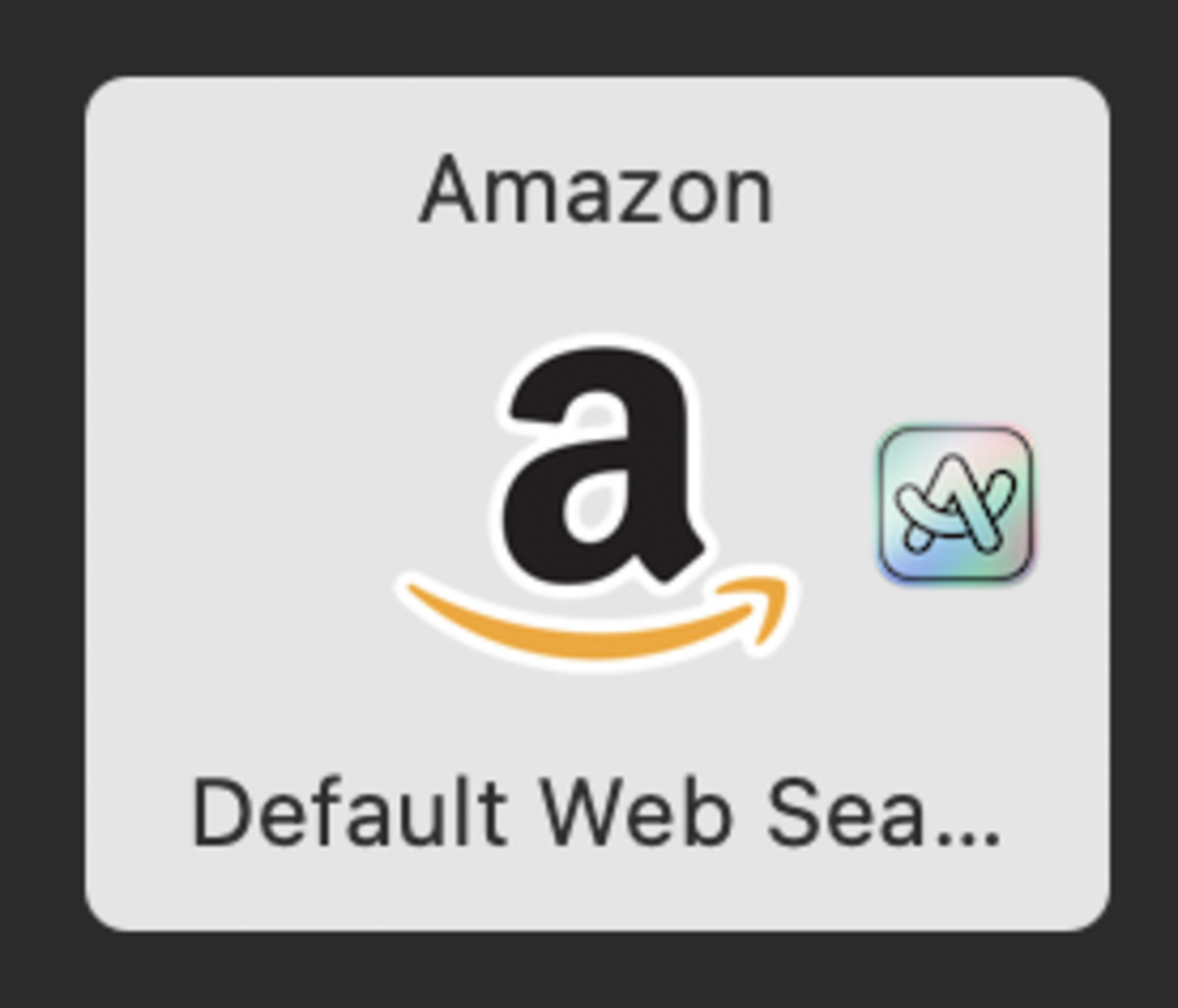 Alfred Workflows の Default Web Search action: hkob の雑記録 (76)