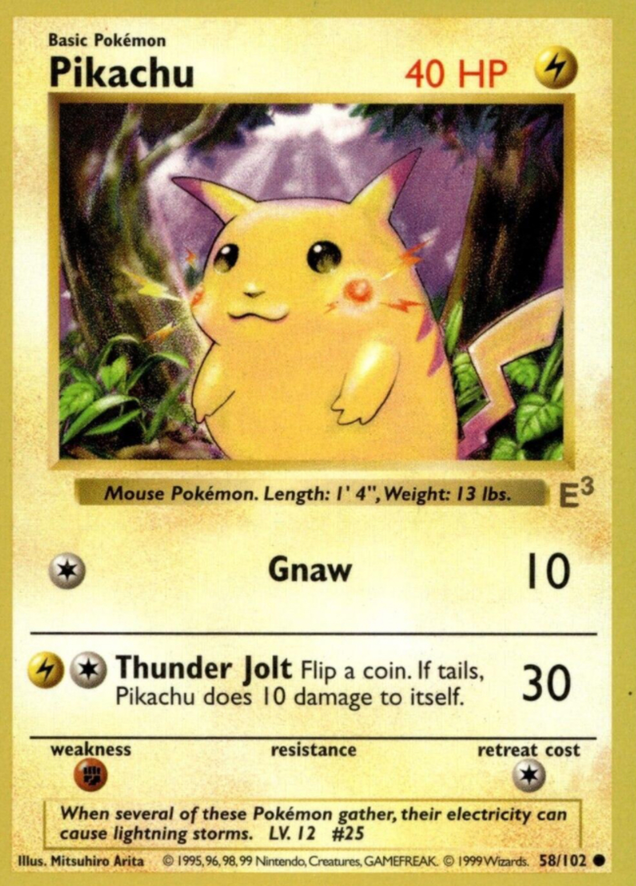 E3 red cheek Pikachu 旧裏 価格・相場・PSA10｜解説 - ポケモンカード 