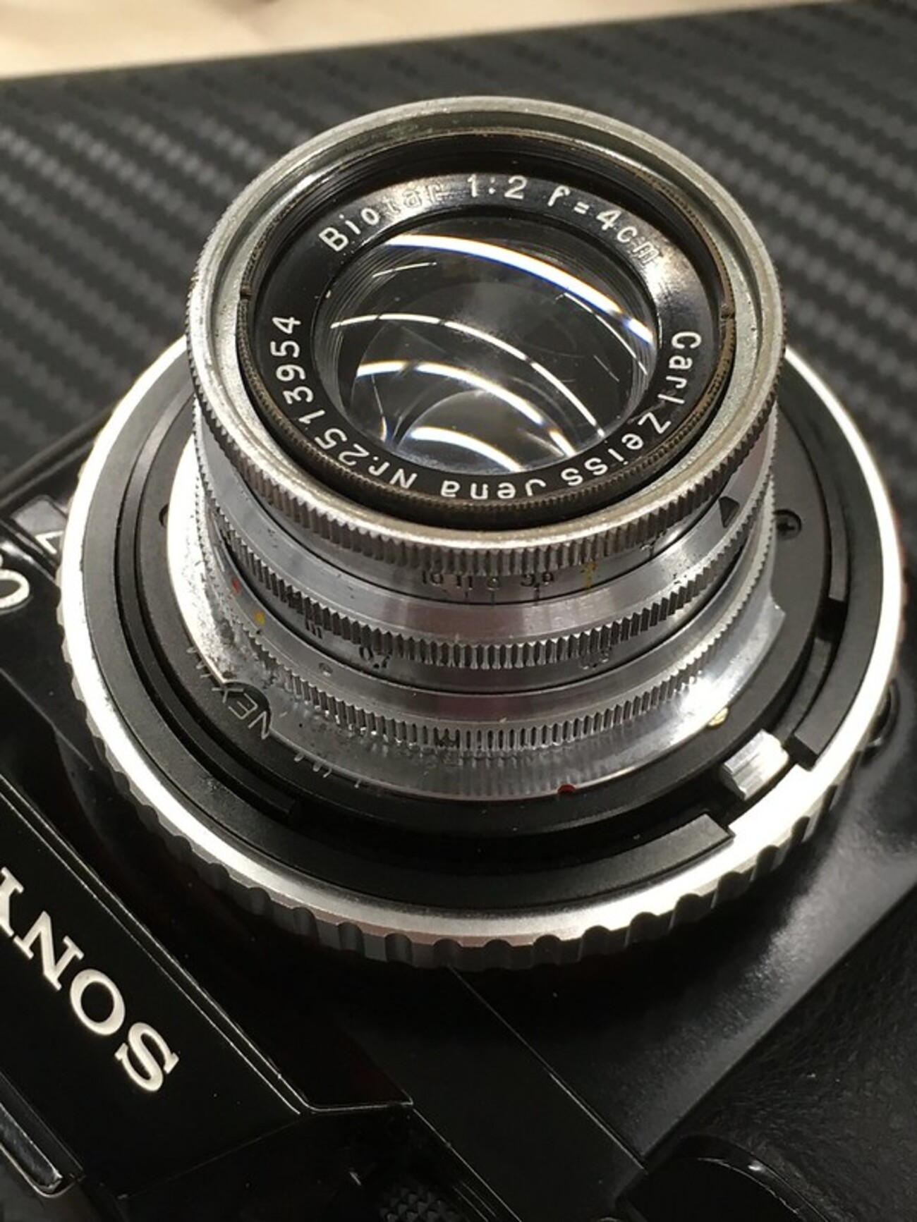 Carl Zeiss Jena Biotar 4cm F2 Robotマウント、Robot-L39マウント