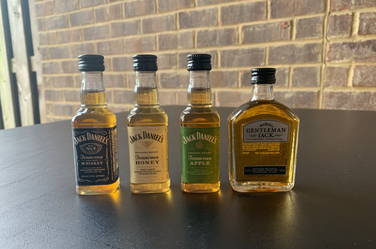 ジャックダニエルの飲み比べとおつまみ【テネシーウイスキー 