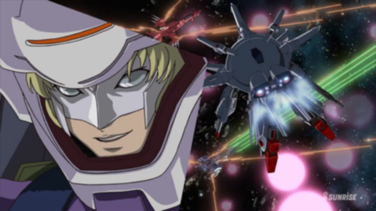 機動戦士ガンダムＡＧＥ 第４７話「青い星、散りゆく命」 - カオスの縁――無節操備忘録, image size:1300x731