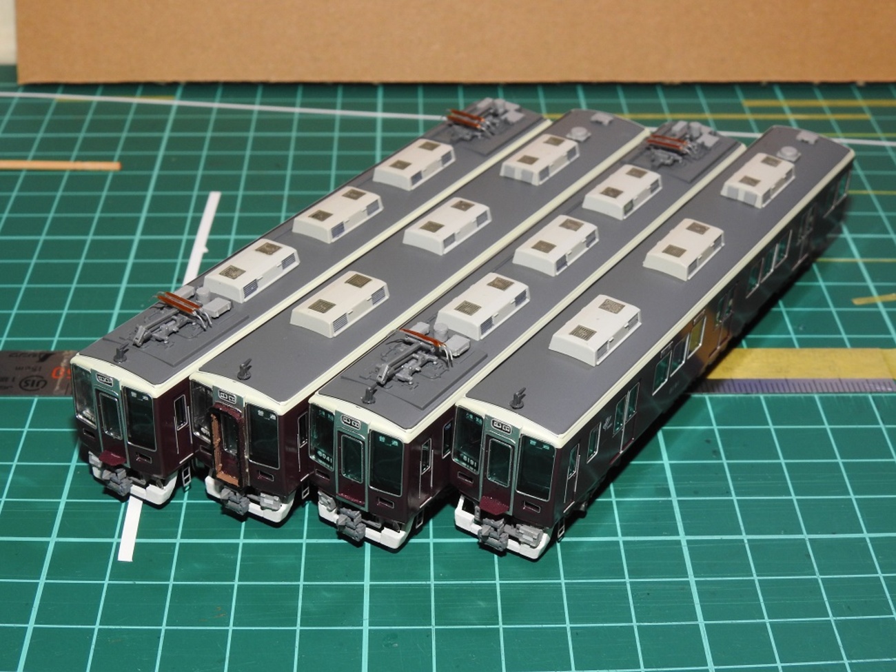 GREENMAX】阪急8000系(8040F+8041F)も入場へ - 新つなぐ☆ひろがる