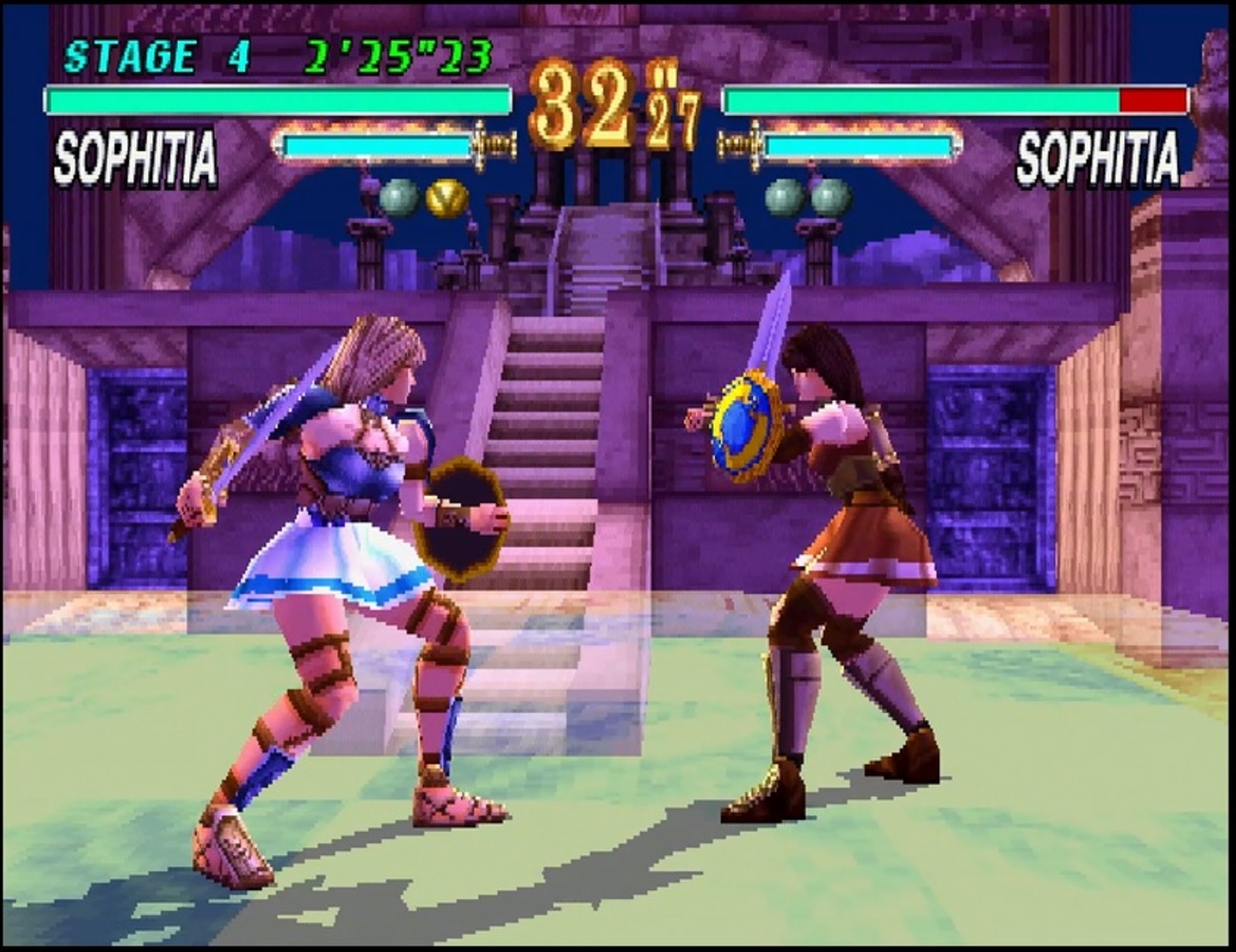 ソウルエッジというソウルキャリバーの原点の名作格闘ゲーム♪プレステ 