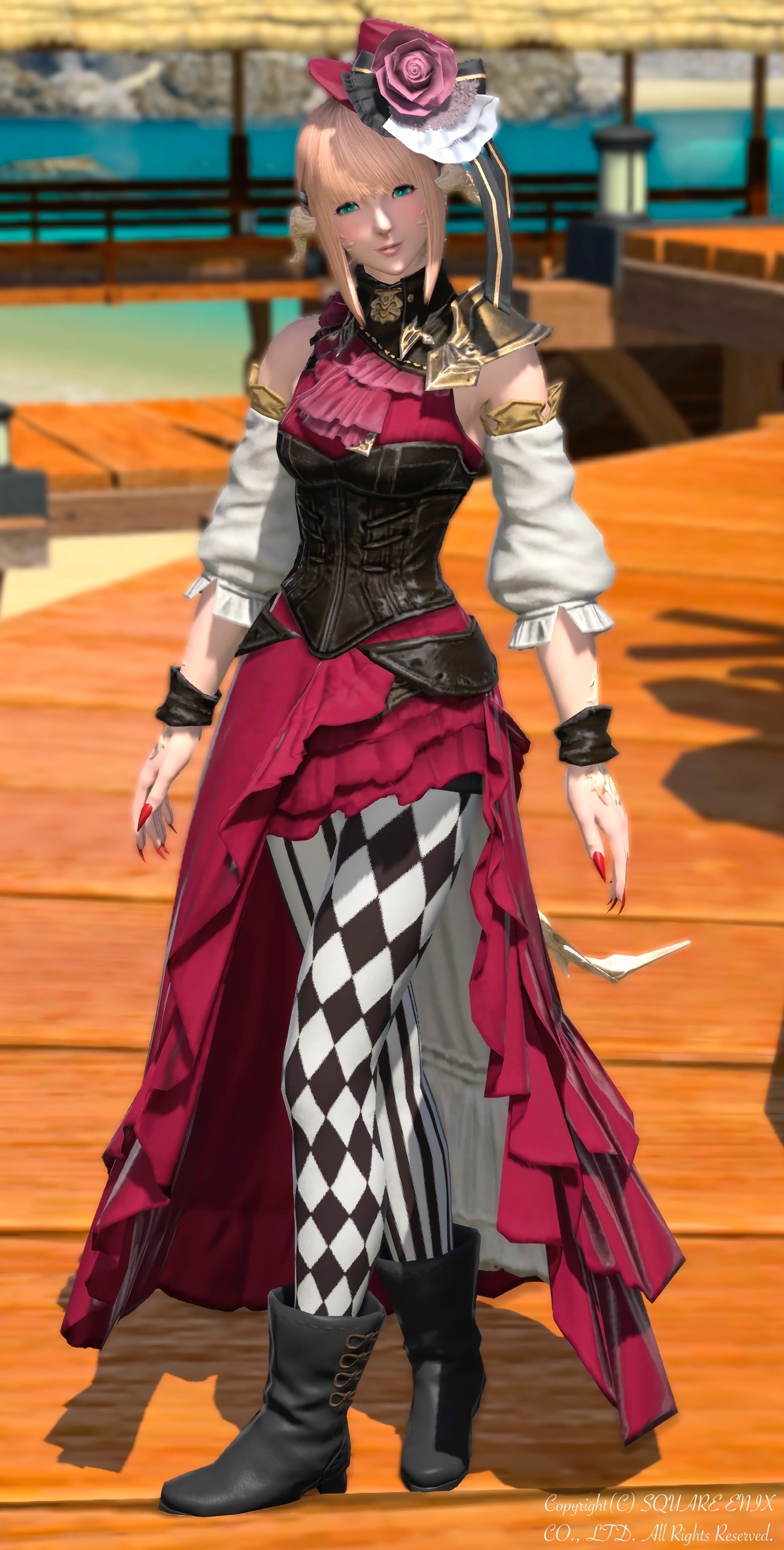 FF14 ネオイシュガルディアン スレイヤー装備 コスプレ衣装