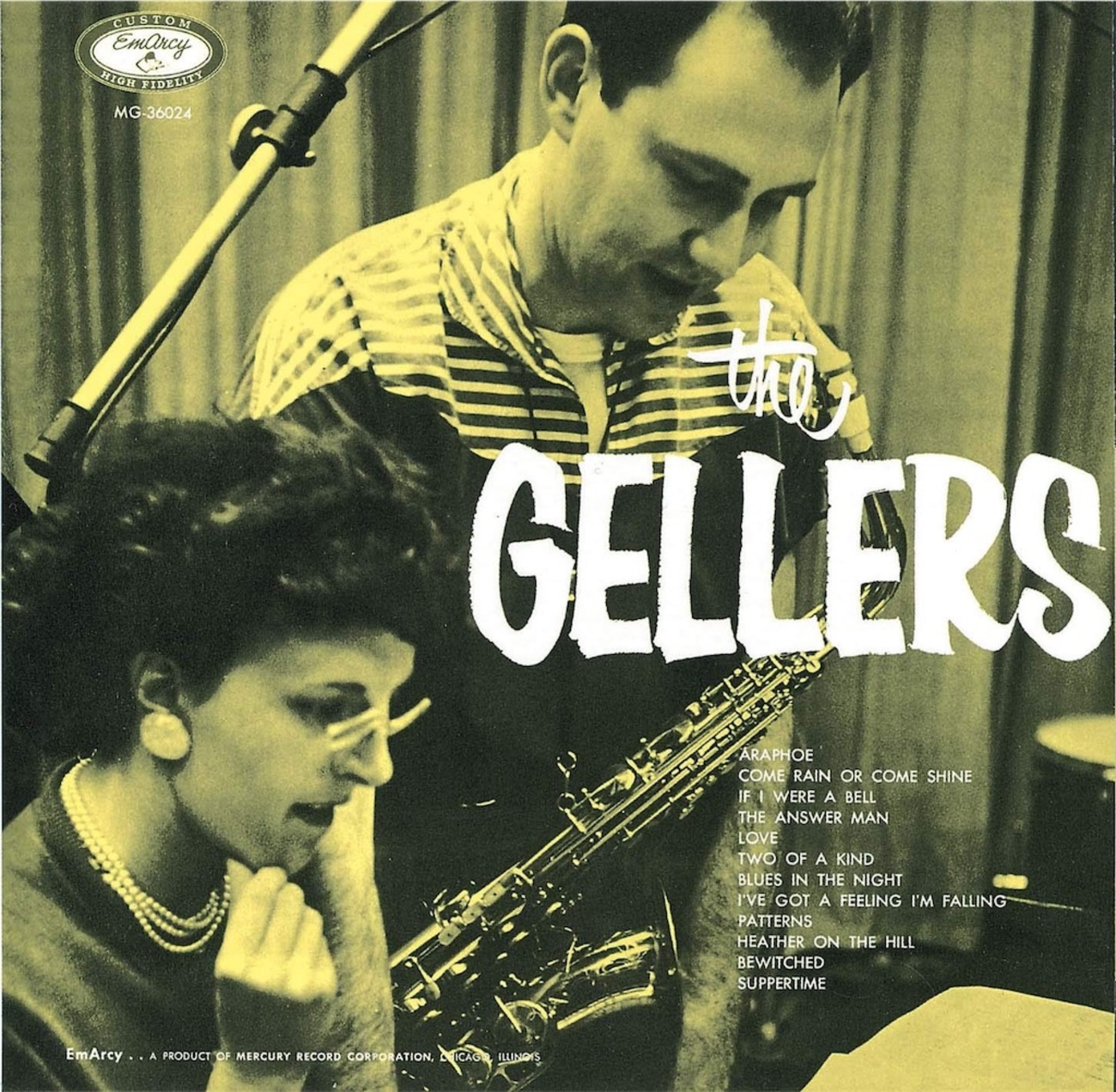おすすめ名盤 34】Herb Geller『The Gellers』 - スパスパ弧唄の音楽小旅行