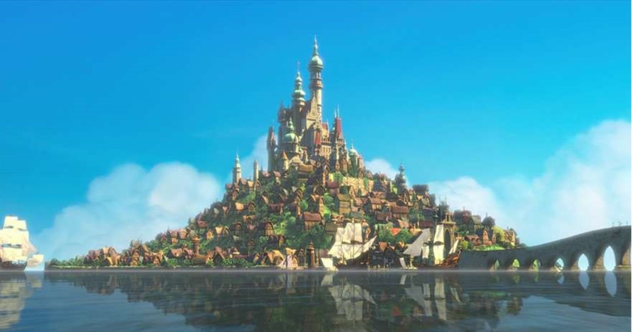 モンサン ミッシェル ラプンツェル