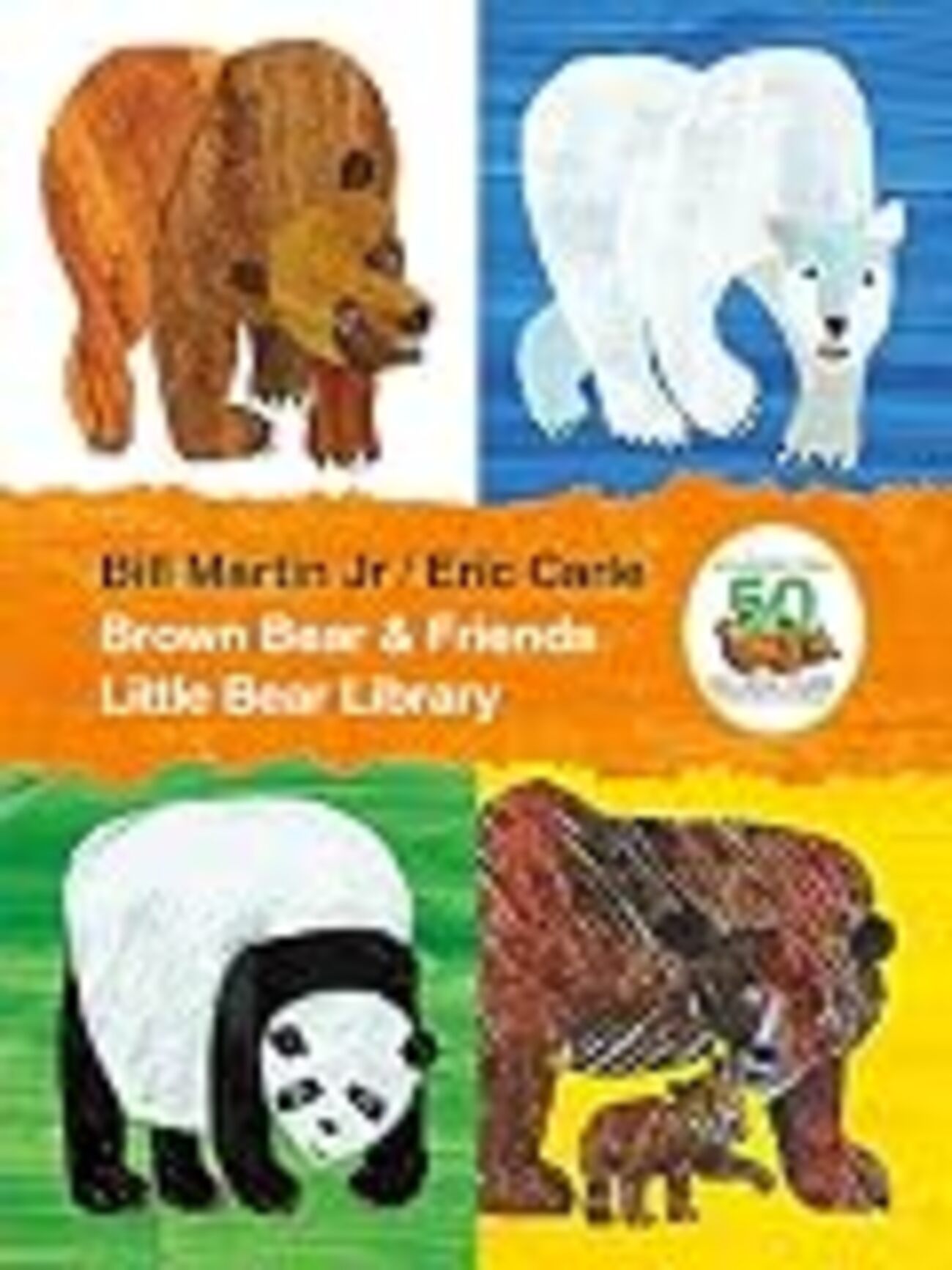 英語絵本】Brown Bear and Friends Little Bear Library - 頬杖日記
