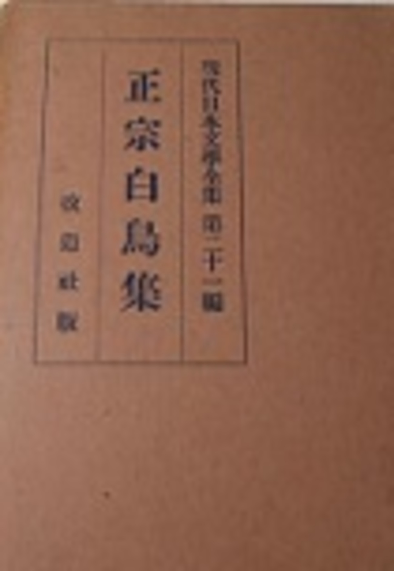 古本夜話842 正宗白鳥『現代文芸評論』 - 出版・読書メモランダム