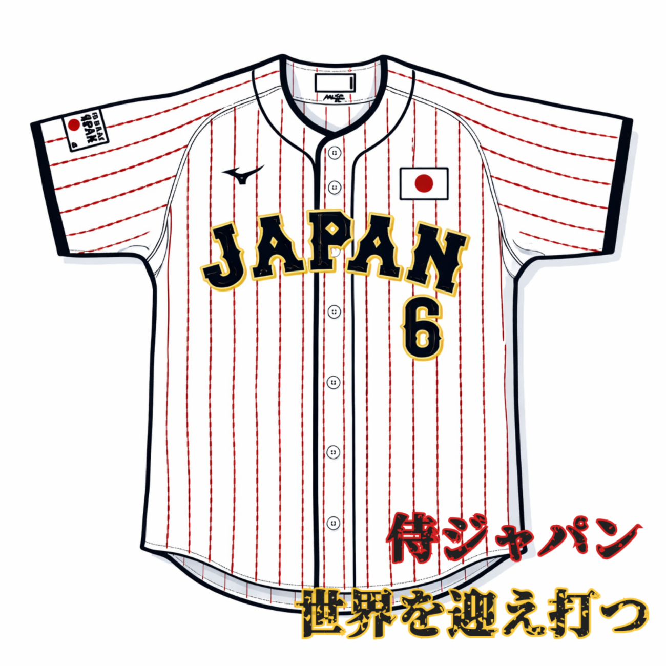 侍ジャパン新ユニフォーム発表！ - 侍ジャパンと、ユニフォームと