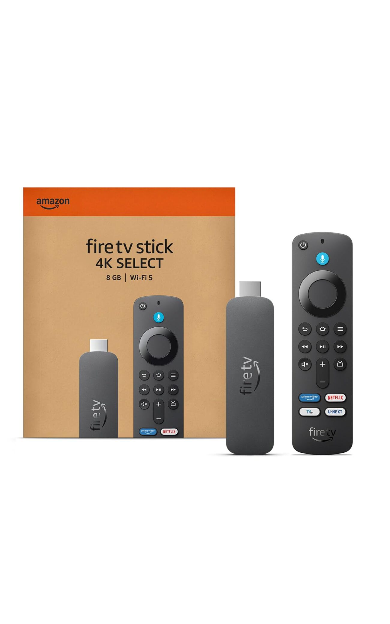 Amazon Fire TV Stick 4K Select | 4Kの高画質ストリーミング | ストリーミングメディアプレイヤー ...