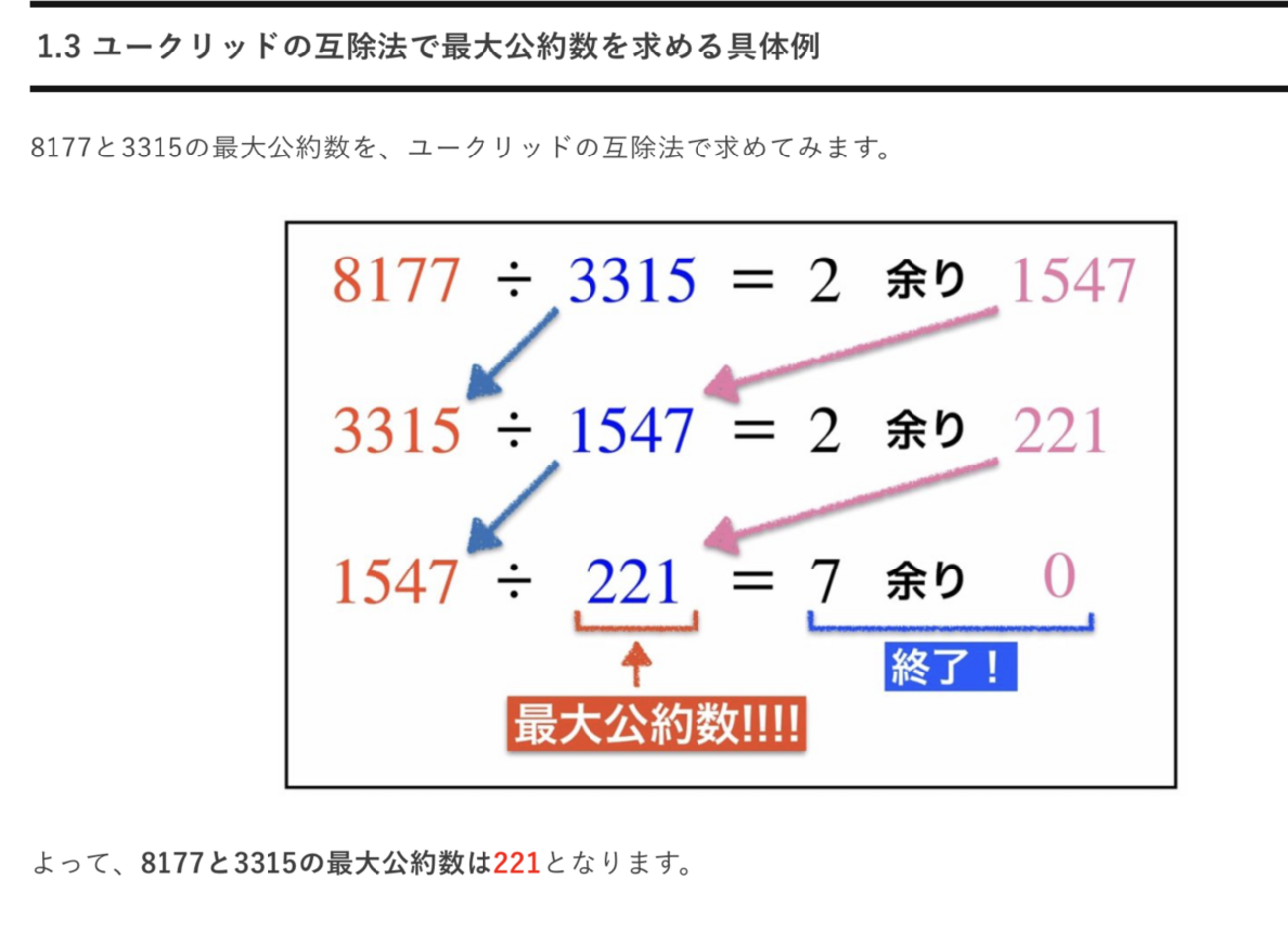 Ruby アルゴリズム ユークリッドの互除法(最大公約数を求める方法) - ume