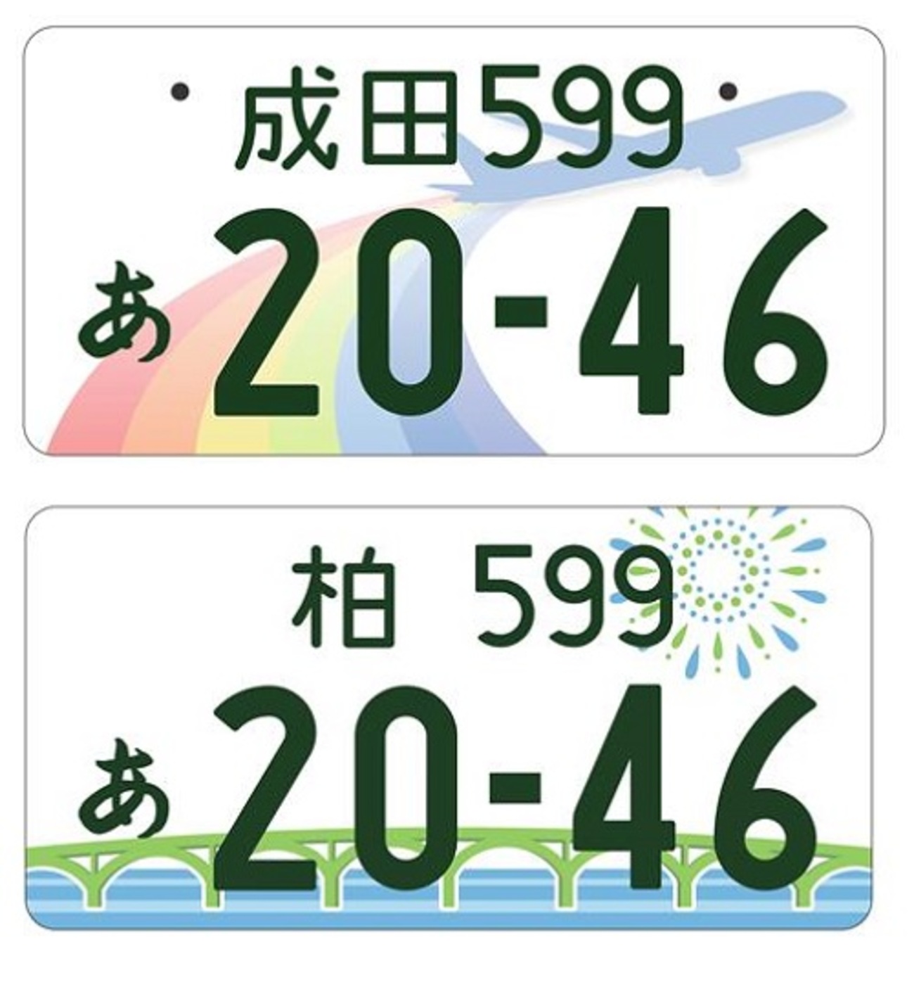 ご当地ナンバーと図柄入りナンバープレート - シニアライダーの日常 
