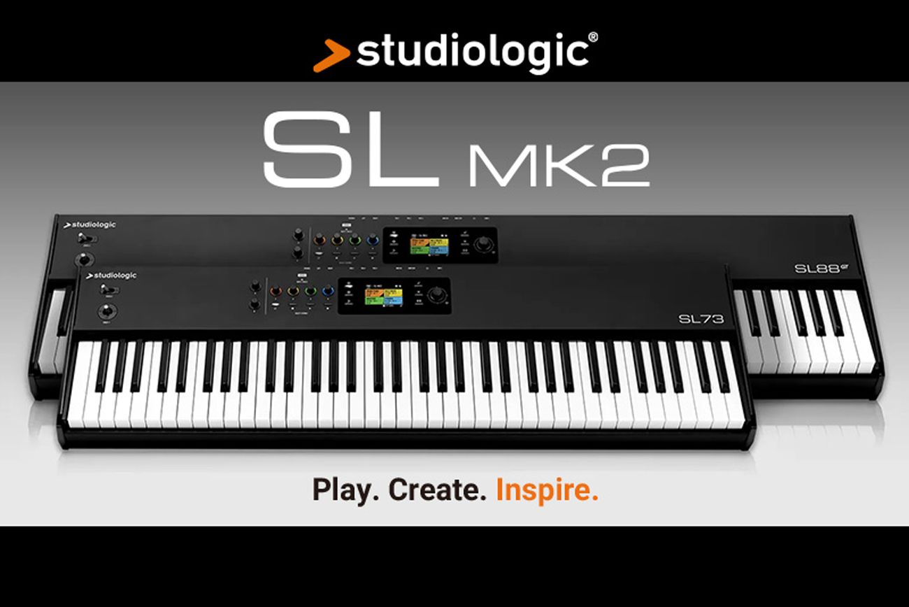 新製品】Studiologic SL MK2発表。MIDI 2.0対応の新マスター鍵盤 