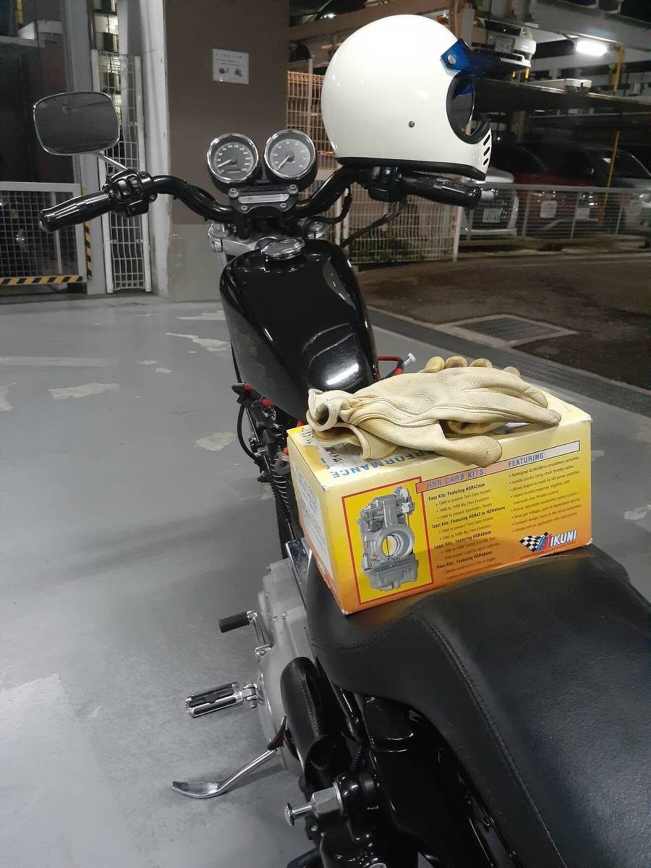 ミクニ HSR42 取り付け (スポーツスター