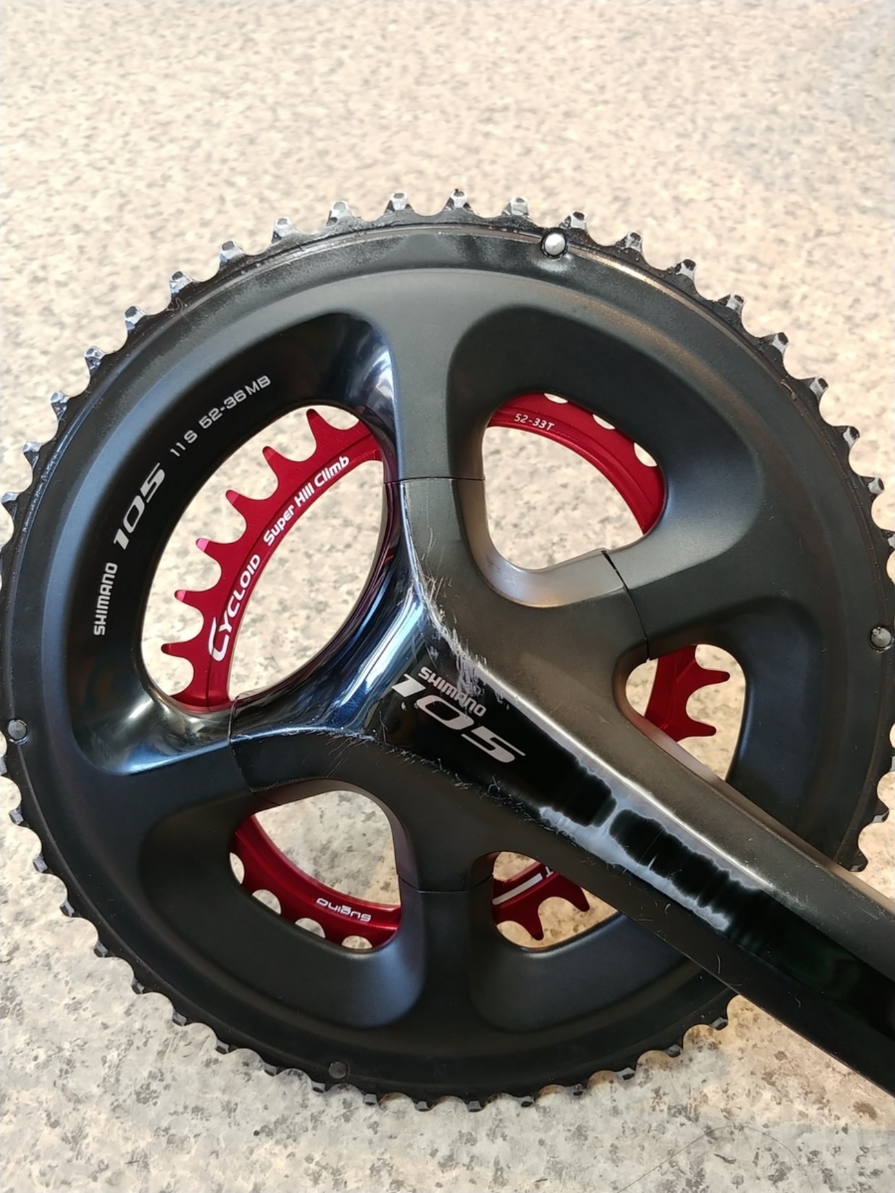 Sugino CYCLOID Super Hill Climb - 自転車処どてるし