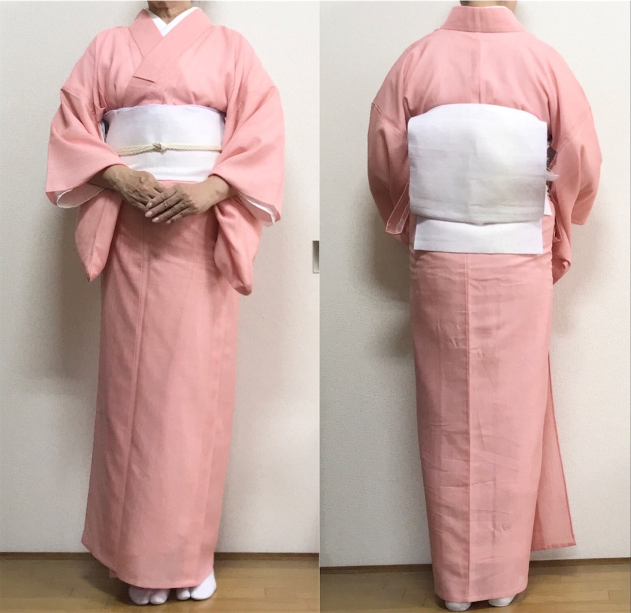 ピンクの紗の色無地に麻の帯でお稽古 - こと子の日々の暮らし方