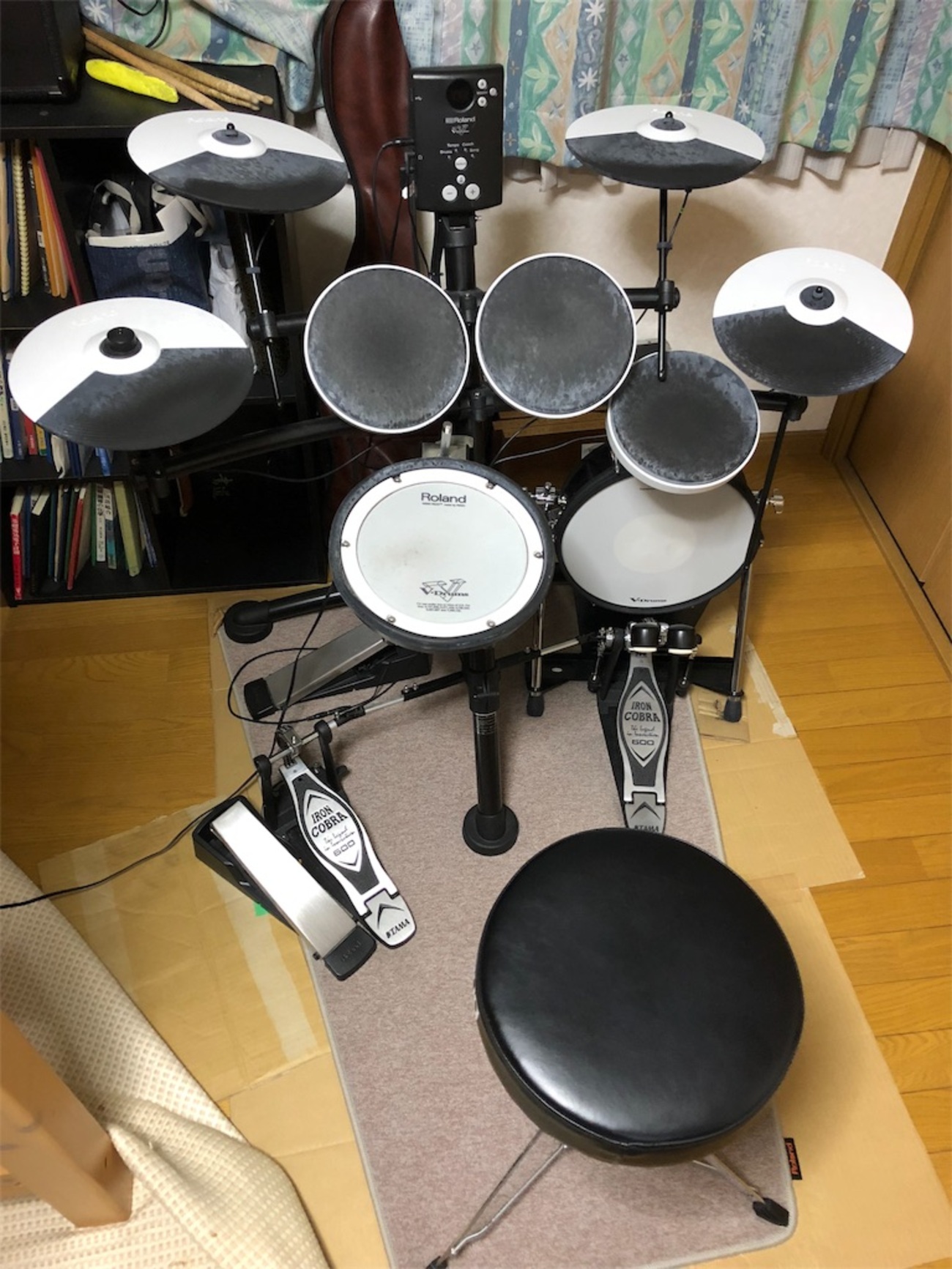 ROLAND TD-1KV 電子ドラム 移動簡単 02c13 （Roland（ローランド）の 