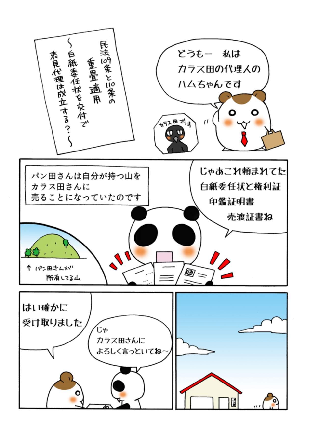 民法 109 条