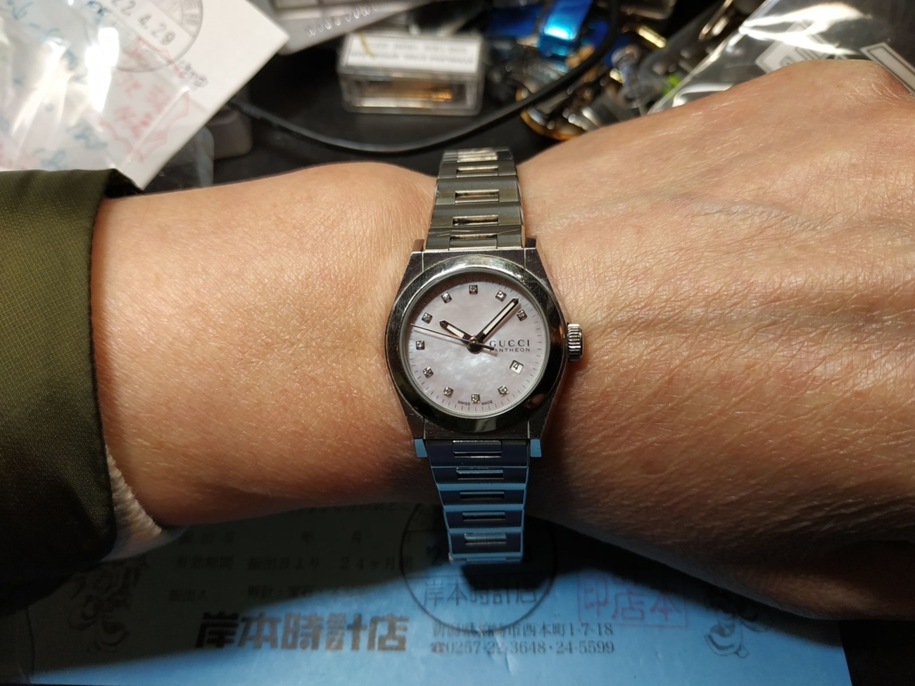 BU2304 #バーバリー #ノバチェック柄 #BURBERRY #電池交換 #腕時計 