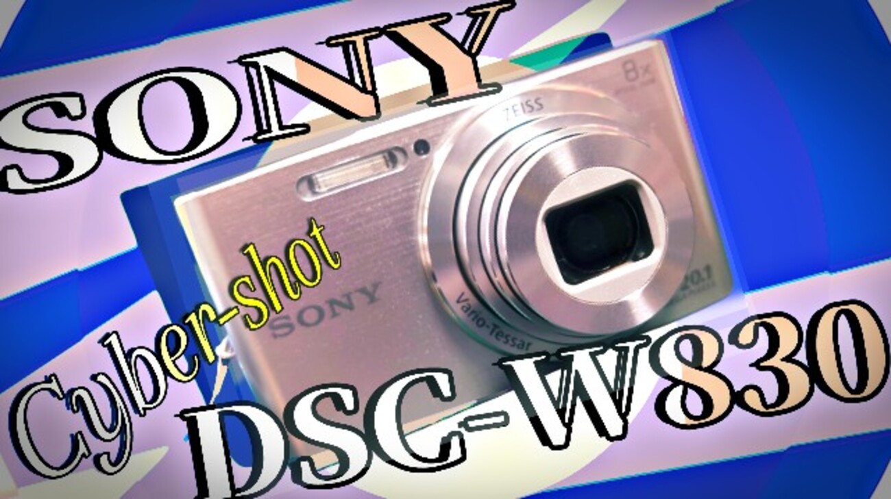 70回目 小柄で軽く、扱い易く。ソニー サイバーショット 『DSC-W830 