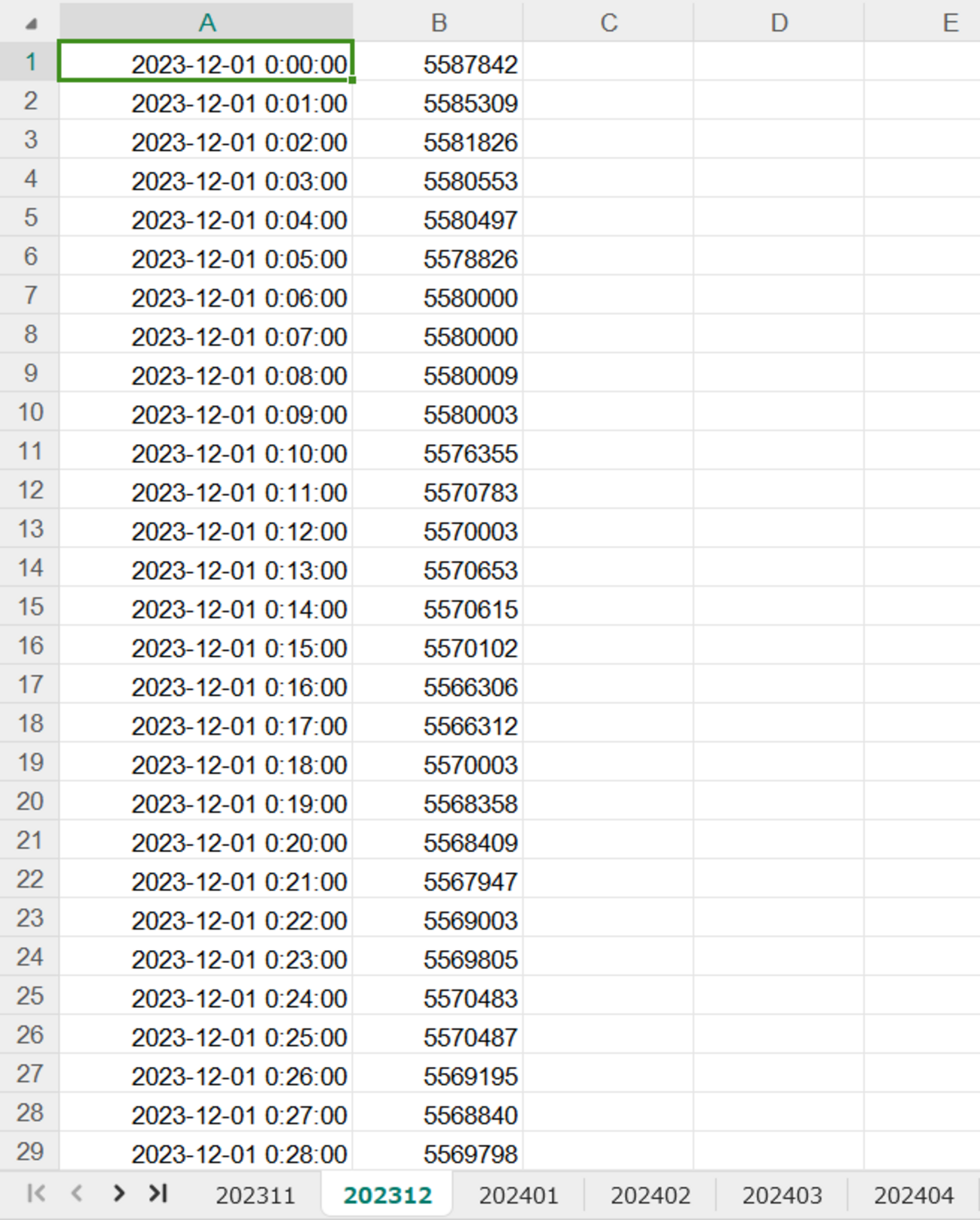 PythonでExcelを2回目から高速に読む方法 - ぼうびろく