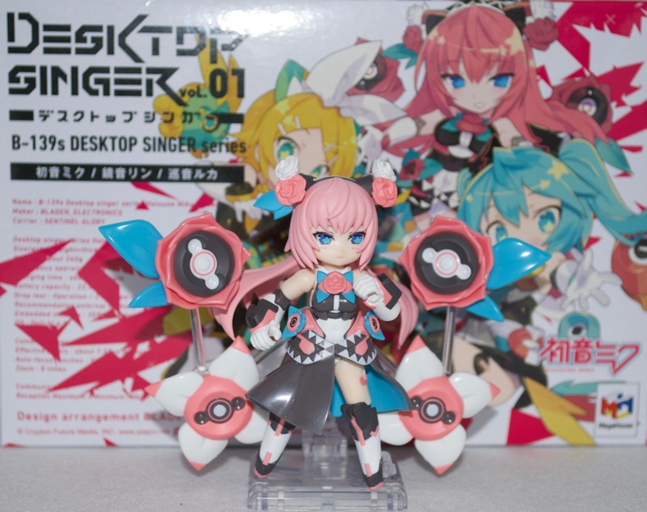 デスクトップシンガー vol 1 初音ミク 鏡音リン 巡音ルカ フィギュア