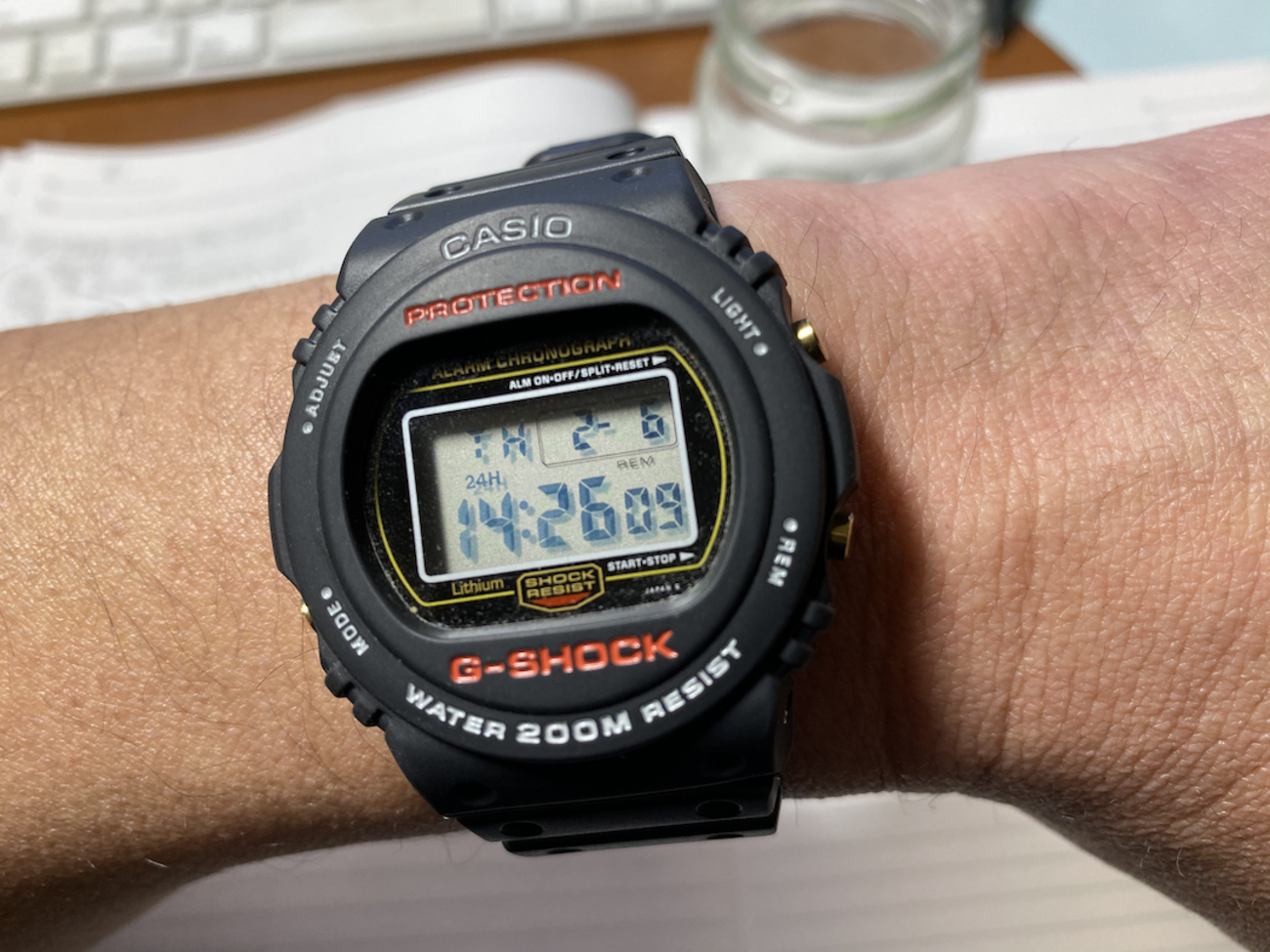 スティング – DW-5700C-1V DW-5700-1 初代復刻 DW-5700C再現モデル G 