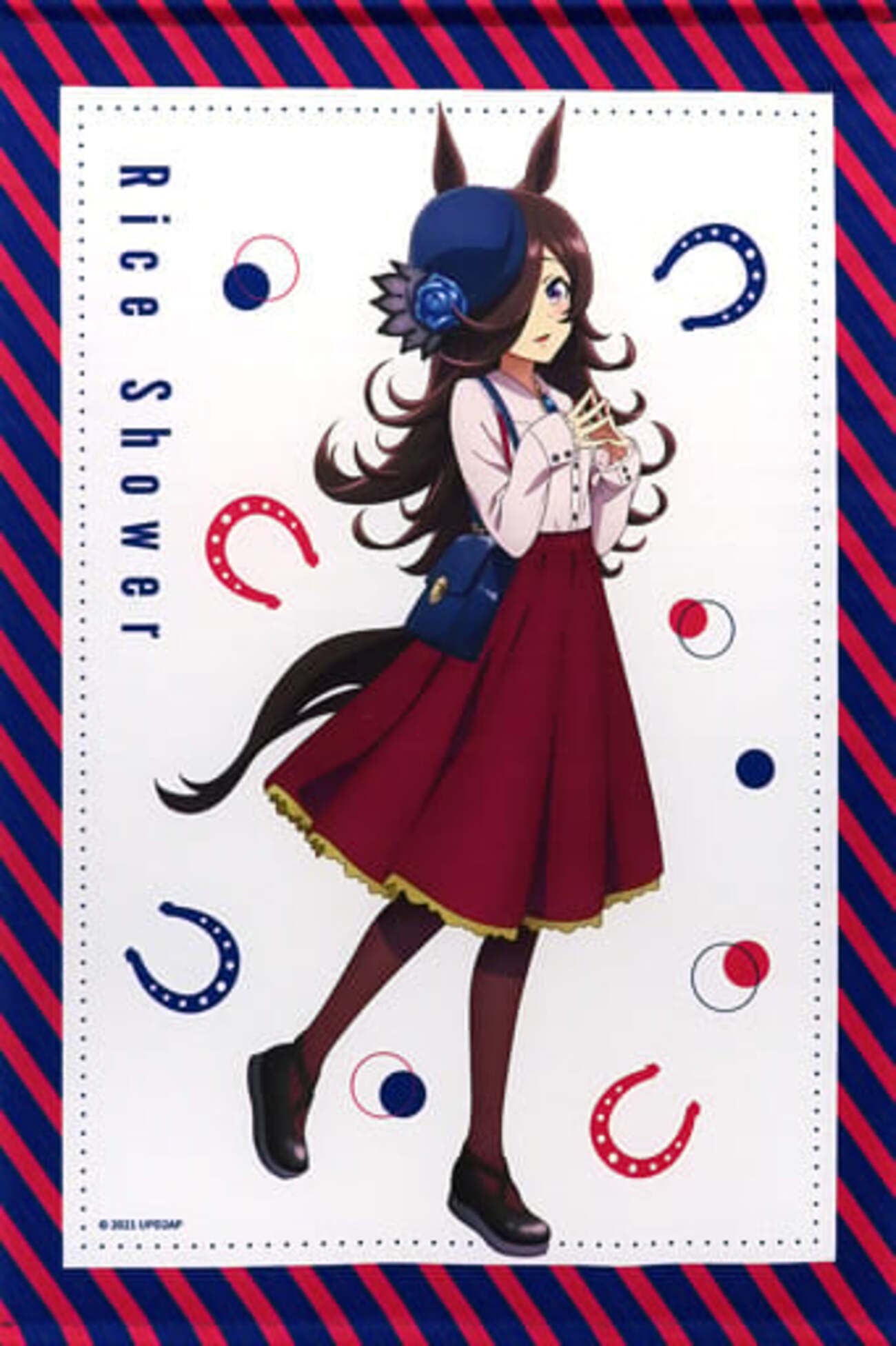 ライスシャワー 等身大タペストリー ウマ娘 プリティーダービー