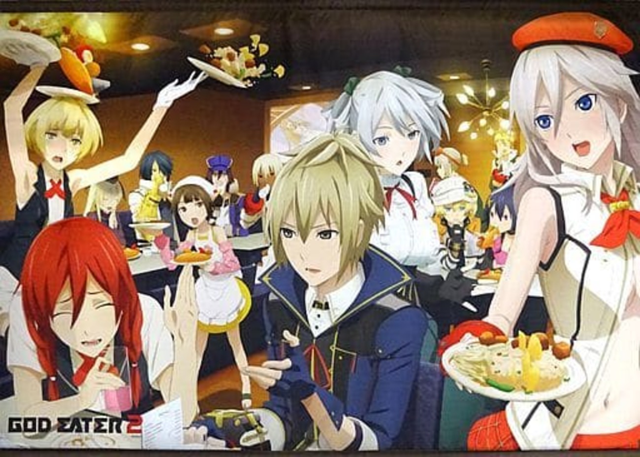 今集合 特大タペストリー 「GOD EATER 2：ゴッドイーター2