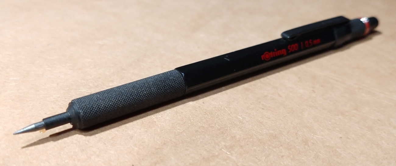 rotring 500 の芯ホルダー化（落下したペンの為に） - さとるめも