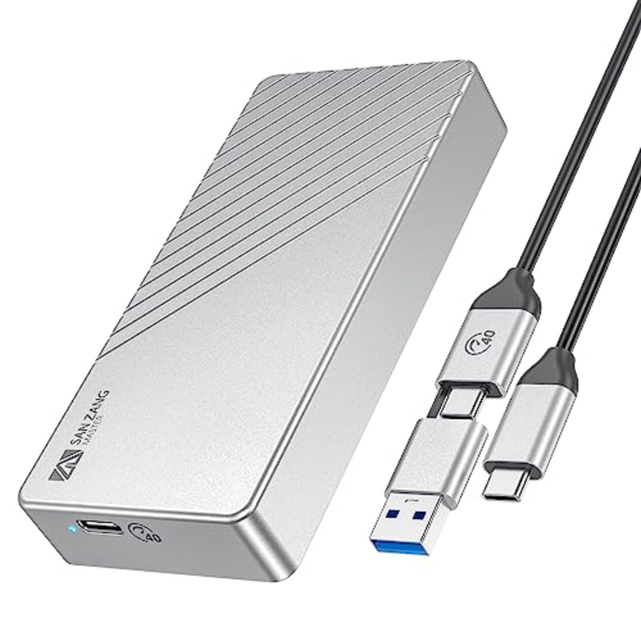 SSDエンクロージャーを使って、Thunderbolt経由の外付けSSDを