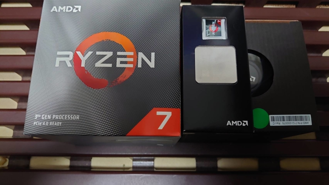 CPU交換 Ryzen 5 3500 からRyzen 7 3700Xへ - gadgetpcgame