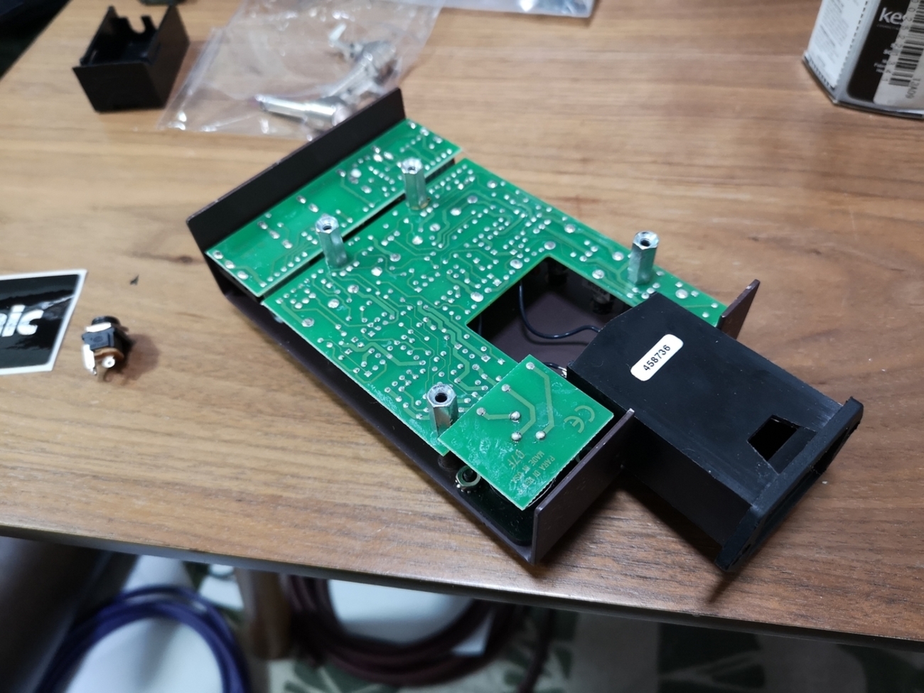 Para Acoustic D.I. 改造→失敗とアコギ用エフェクターボード。（追記