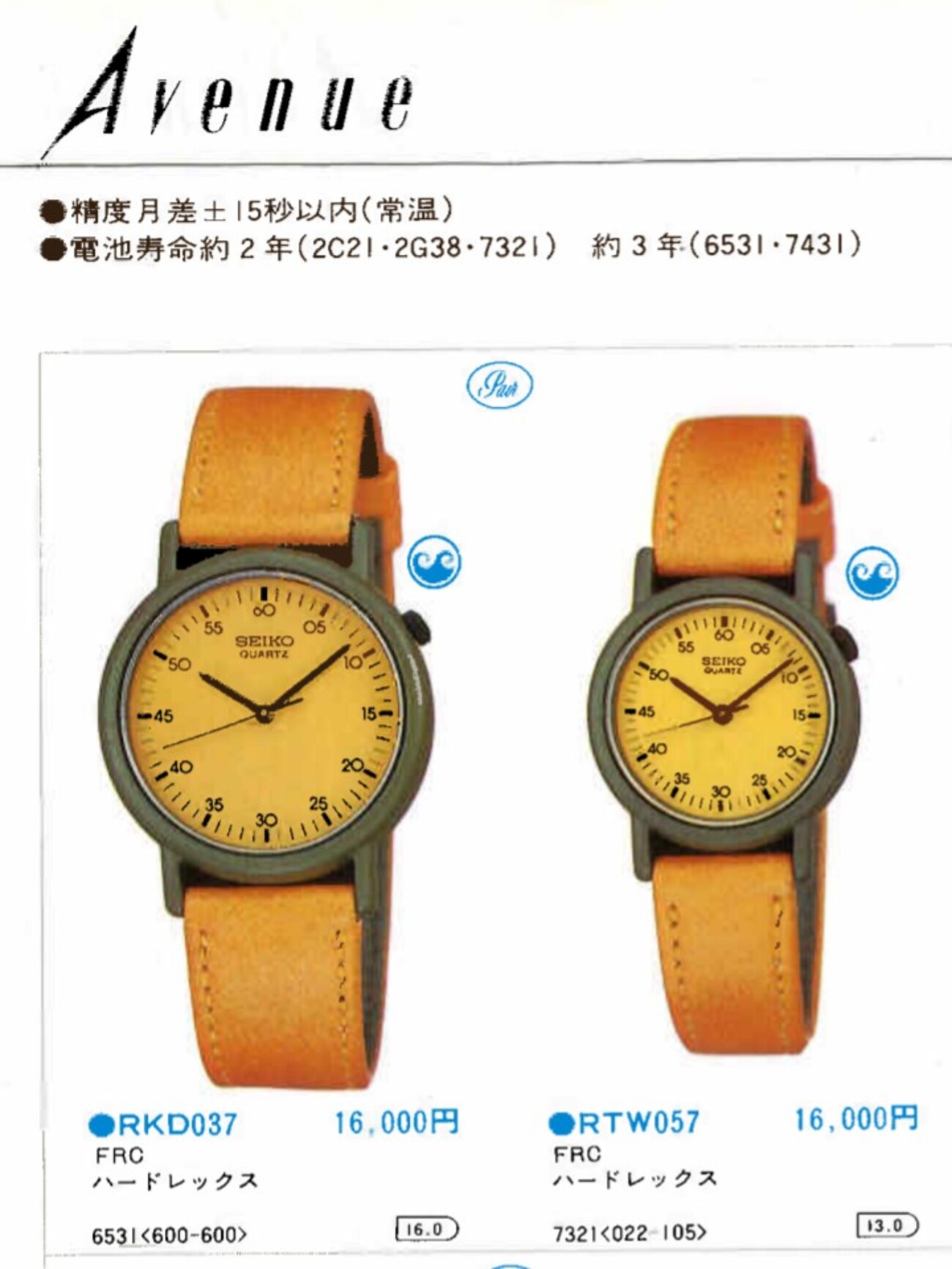 SEIKO 6531-600A】これぞエイジング セイコー アベニュー QUARTZ 