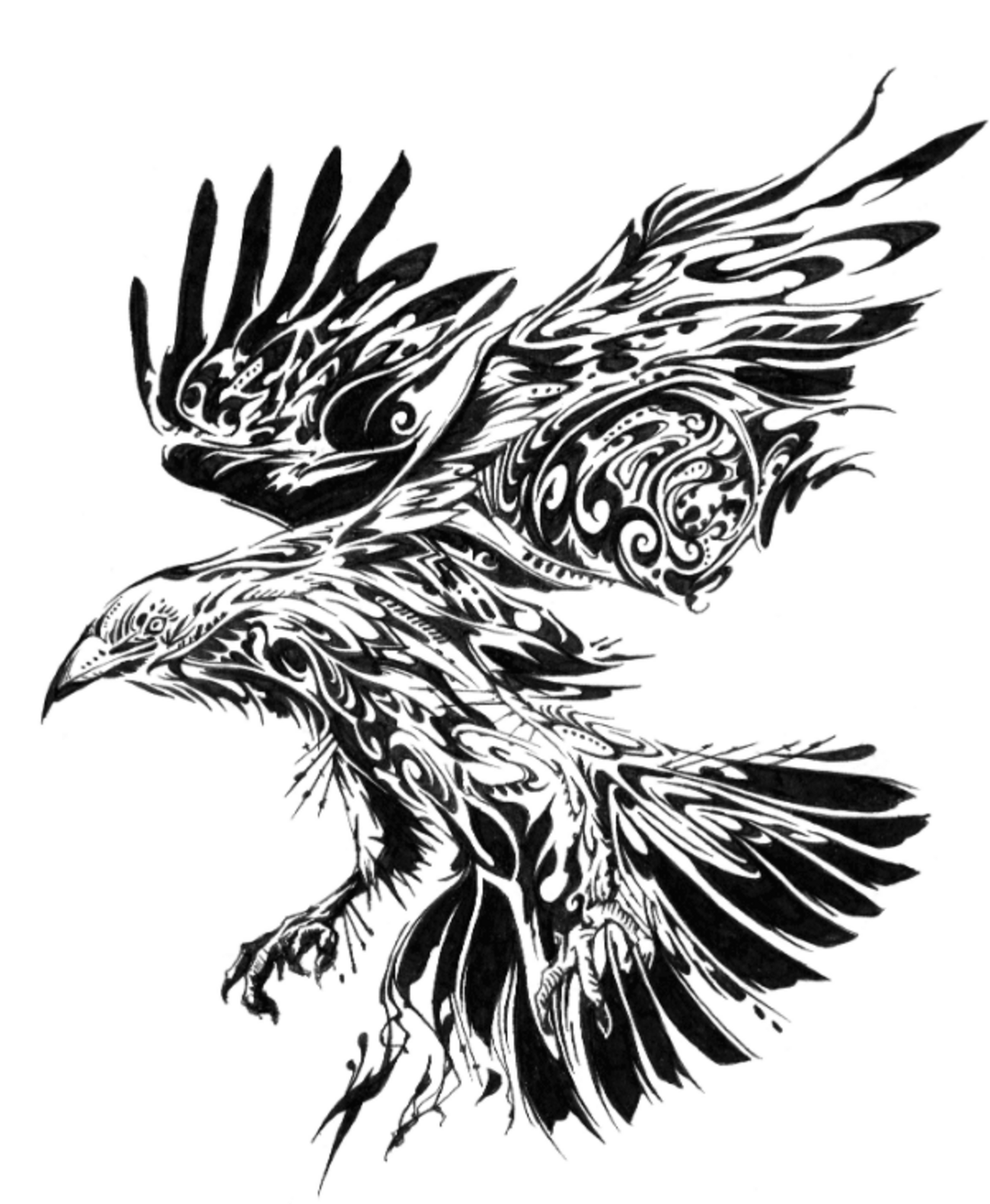 ボンドアート トライバル柄 トライバルデザインについての話 - GAIさんのトライバルブログ