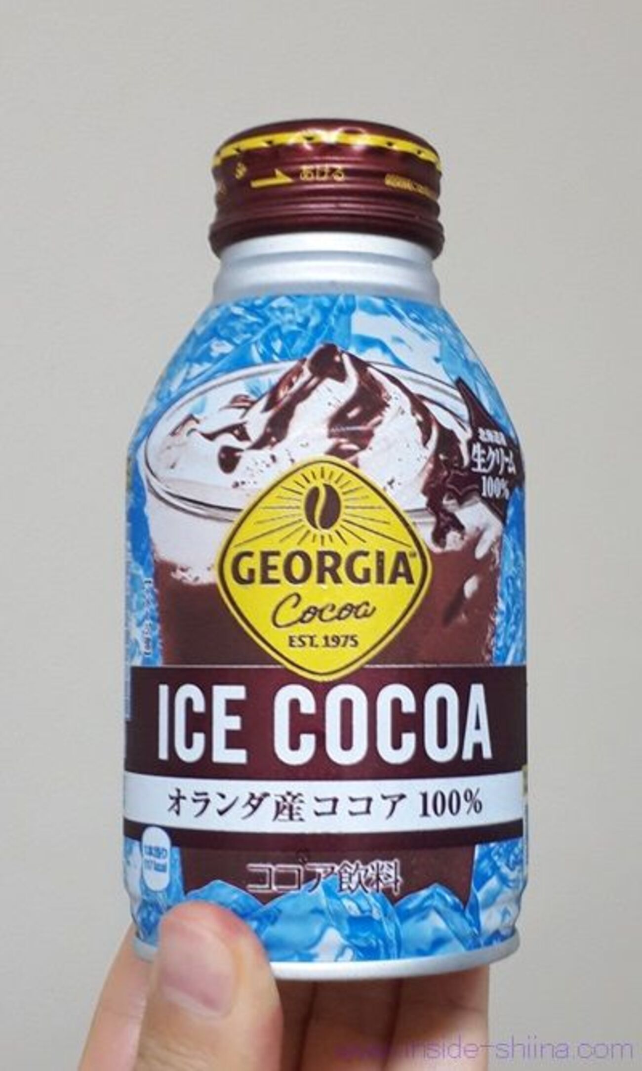 ジョージア アイスココアは太る？美味しい？カロリー、糖質、カフェ