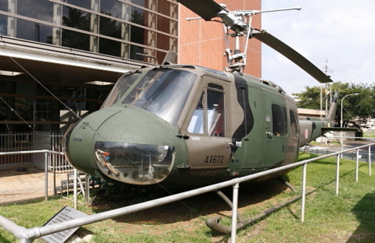 UH-1J 第6飛行隊(神町駐屯地) 冬季迷彩 スノーシュー装備 技MIX