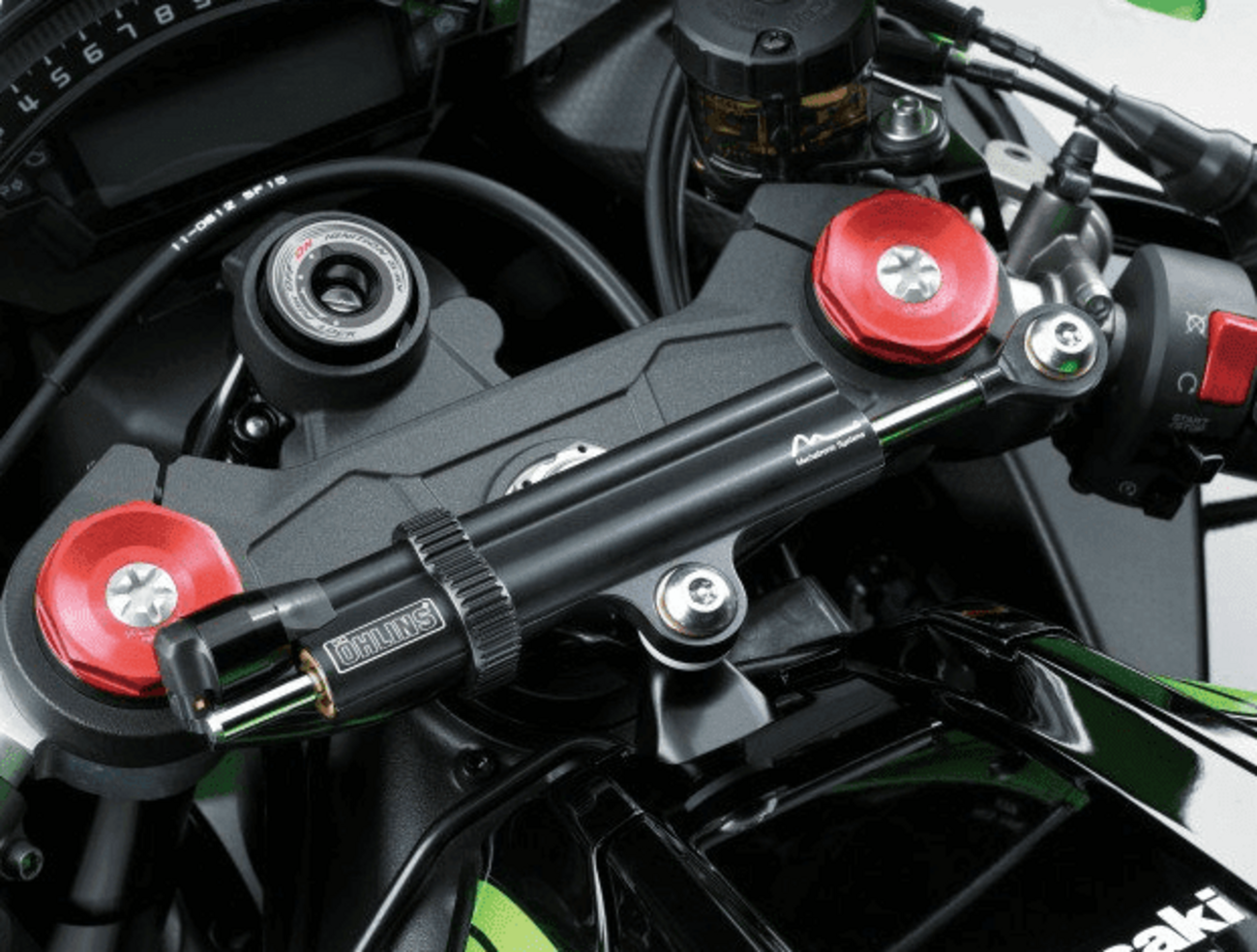 オーリンズ ステアリングダンパー カワサキ ZX-10R 04-05用