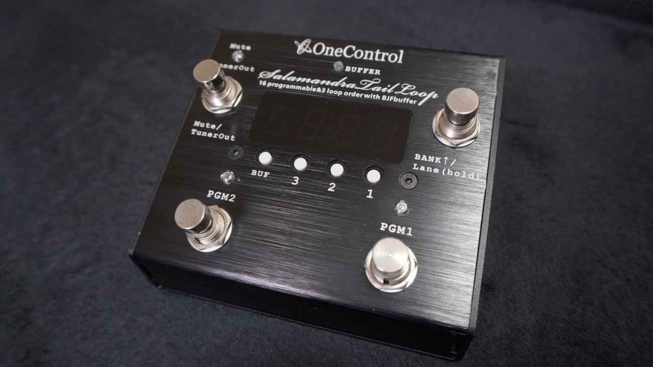 ベース One Control Salamandra Tail Loop One Control Salamandra Tail Loop Effects Switching System